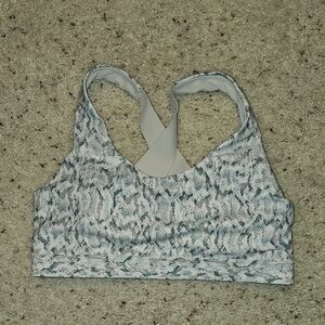 Old Navy Active Snake Print Sports Bra